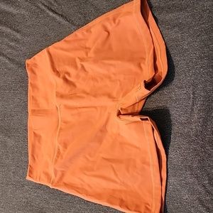 BuffBunny Orange Athletic Shorts